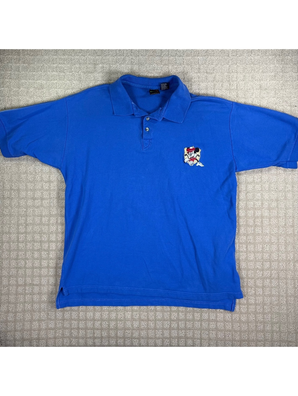 Mickey Unlimited blue polo shirt xl